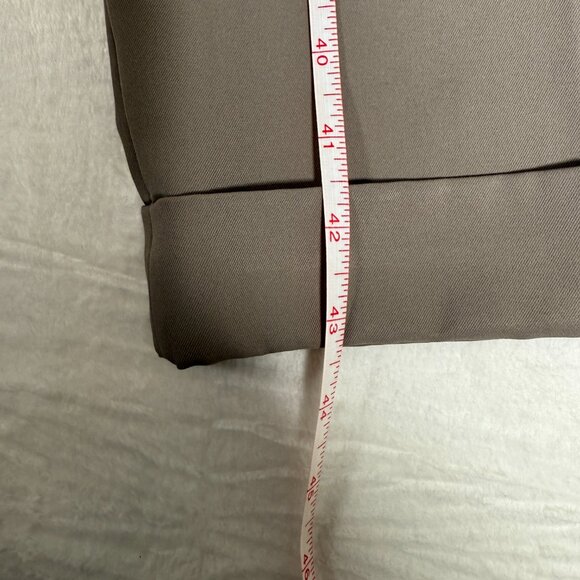 GS Performance Pants Men’s 50/32 Khaki Tan Cuffed Pleated Soft - Picture 4 of 7